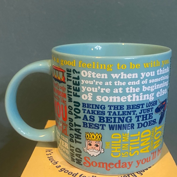 NIB Mr. Rogers Sweater Changing Mug - Heat Reactive - Picture 5 of 7